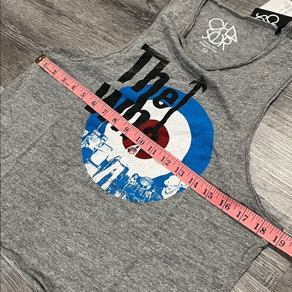 Chaser NWT “The Who” Graphic Muscle Tank | Vintage Rock Band Tee - Picture 10 of 14